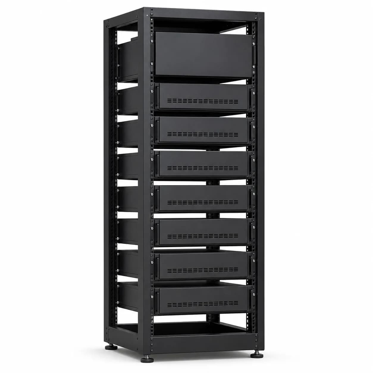 Modular battery rack